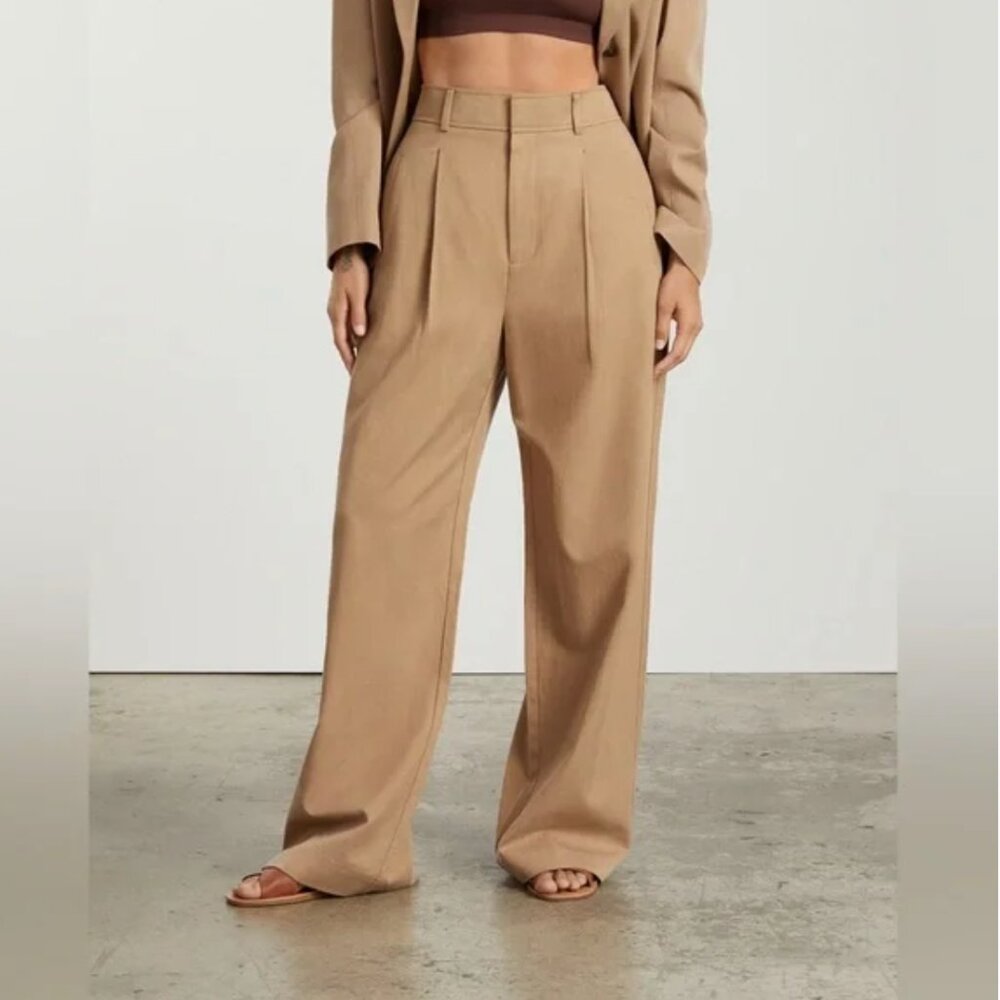 Everlane‎ The Way-High Drape Trouser Pant Size 6 Short Wide Leg